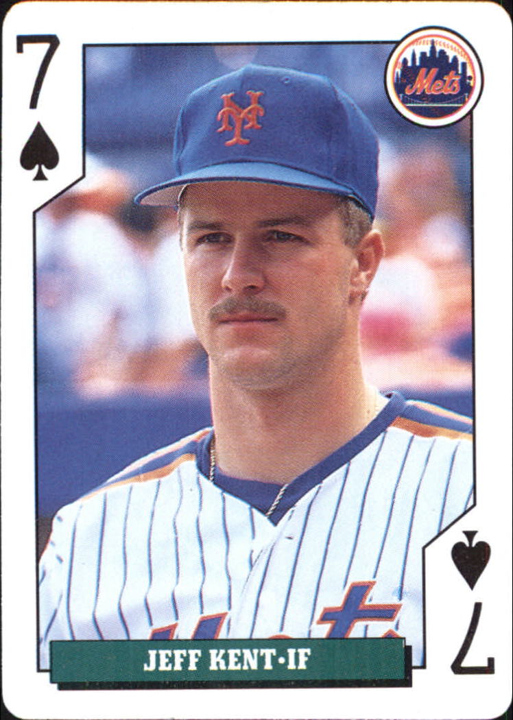 1993 U.S. Playing Cards Rookies #7S Jeff Kent