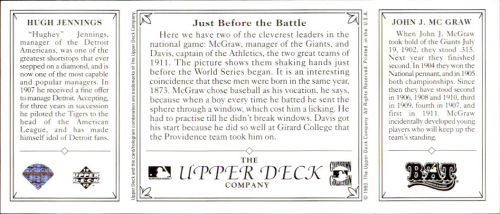 A8493- 1993 Upper Deck All-Time Heroes BB #s 1-165 -You Pick- 15+ FREE US SHIP - Picture 220 of 220