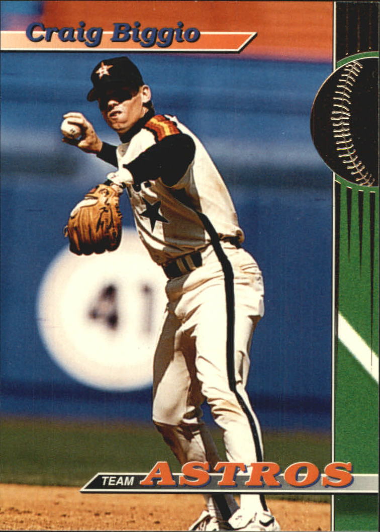 1993 Astros Stadium Club #14 Craig Biggio