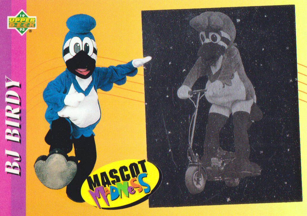 1993 Fun Pack Mascots #4 BJ Birdie