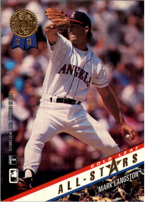 1993 Leaf Gold All-Stars #U1 M.Langston T.Mulholland