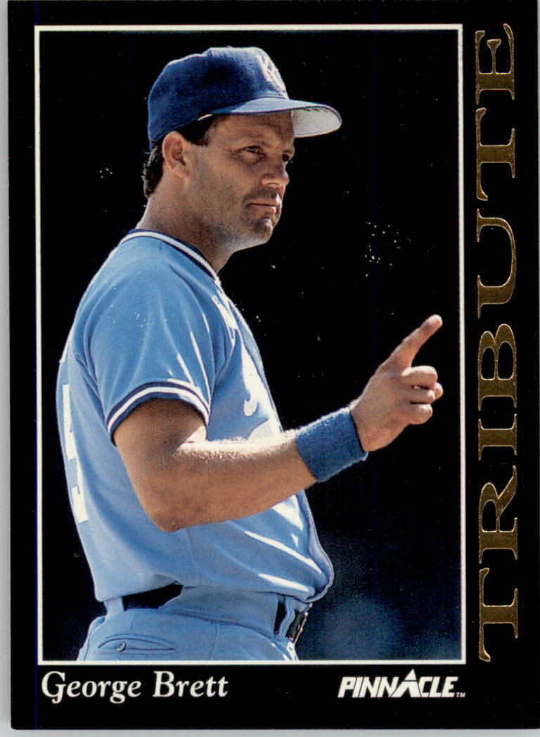 1993 Pinnacle (punteggio) baseball "Tribute" George Brett/Nolan Ryan schede di inserimento - Foto 4 di 17