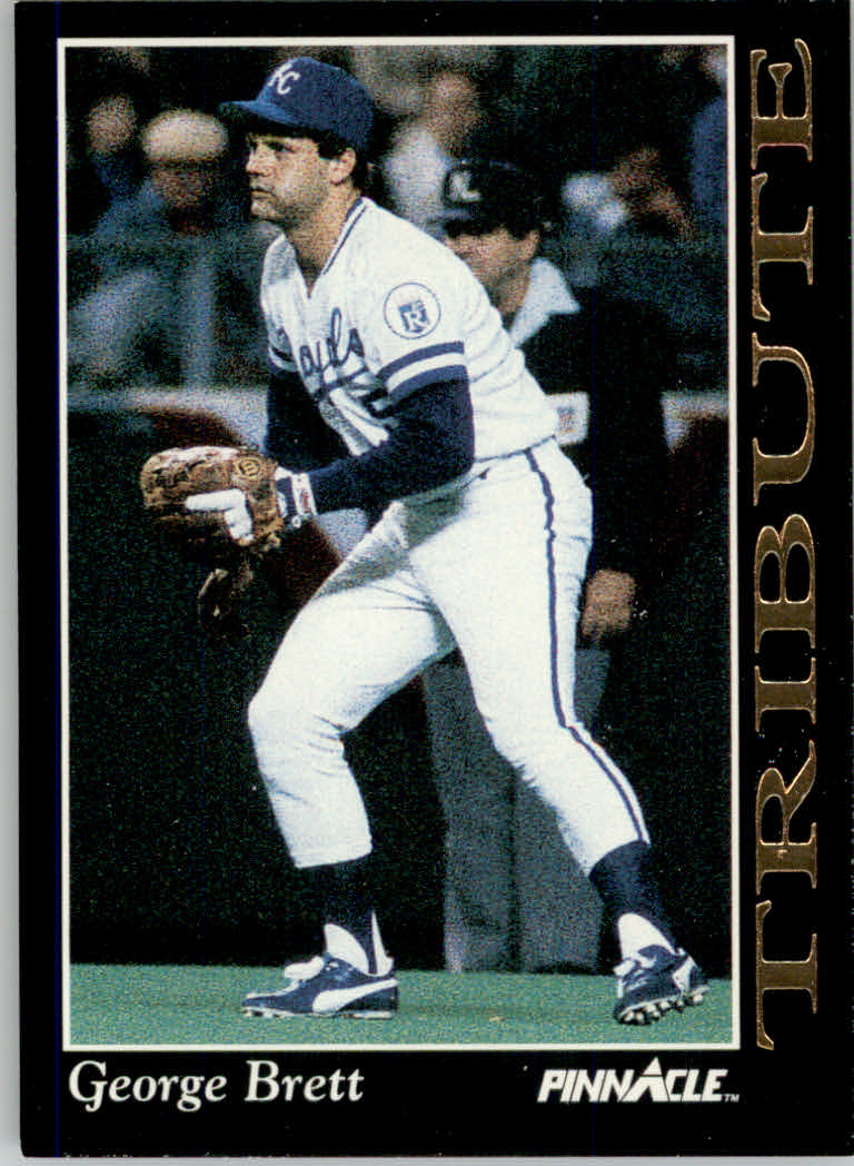1993 Pinnacle (punteggio) baseball "Tribute" George Brett/Nolan Ryan schede di inserimento - Foto 8 di 17