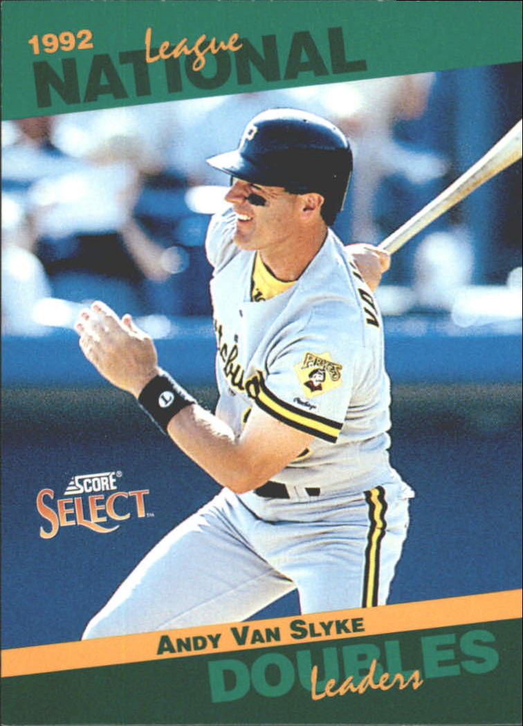 1993 Triple Play Andy Van Slyke Pittsburgh Pirates #8 Baseball