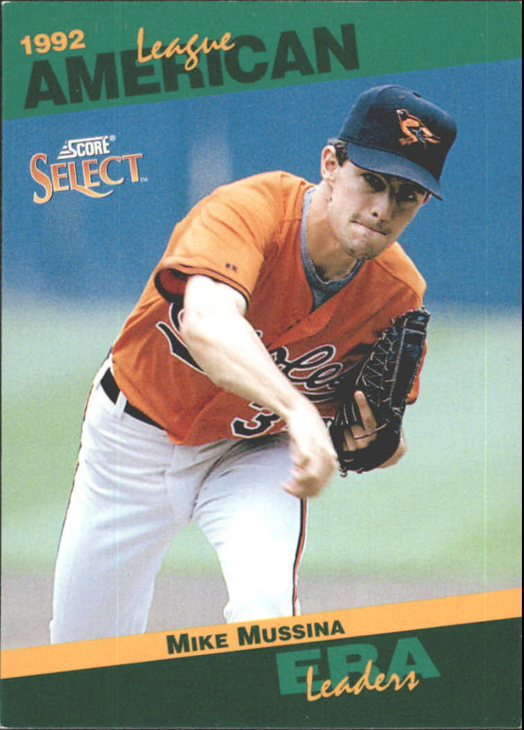1993 Select Stat Leaders #81 Mike Mussina