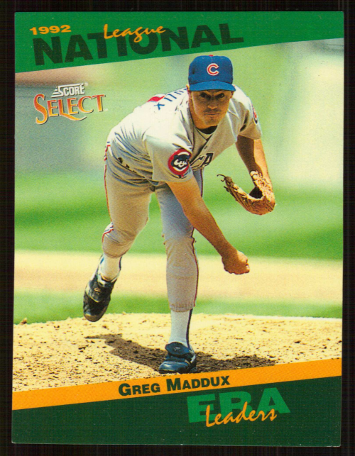 1993 Select Stat Leaders #84 Greg Maddux