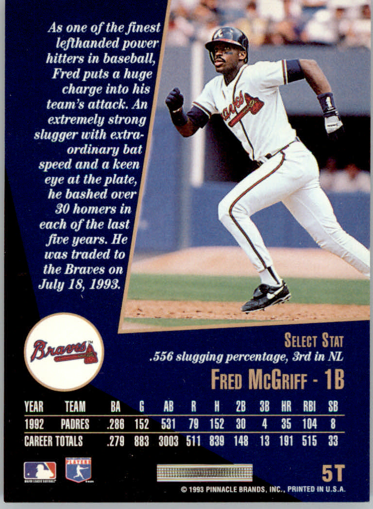 1993 Select Rookie and Traded (Score) Baseball - Picture 11 of 259