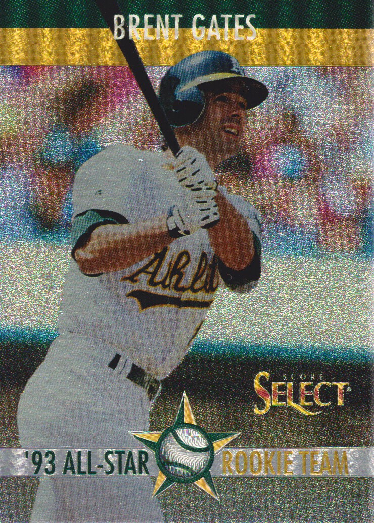 1993 Select Rookie/Traded All-Star Rookies #2 Brent Gates