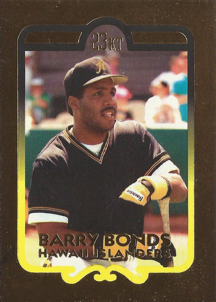 1993-00 Bleachers #8 Barry Bonds/1993 Hawaii Islanders/10000