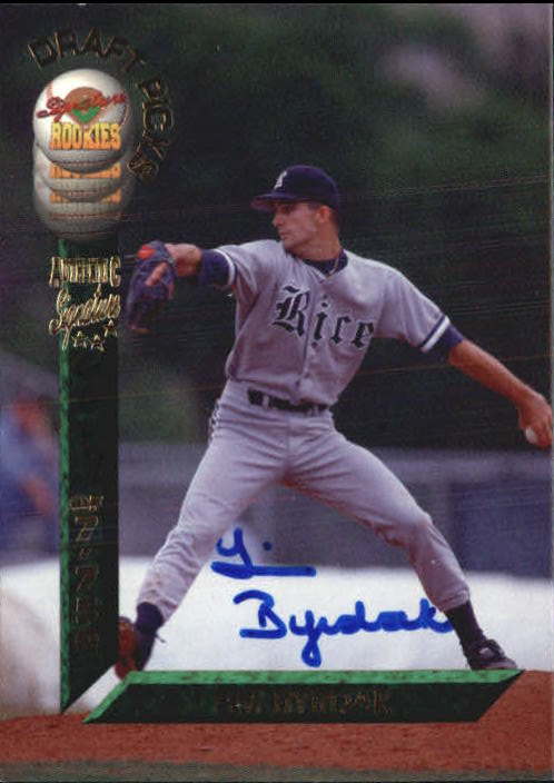 1994 Signature Rookies Draft Picks Signatures #88 Tim Byrdak
