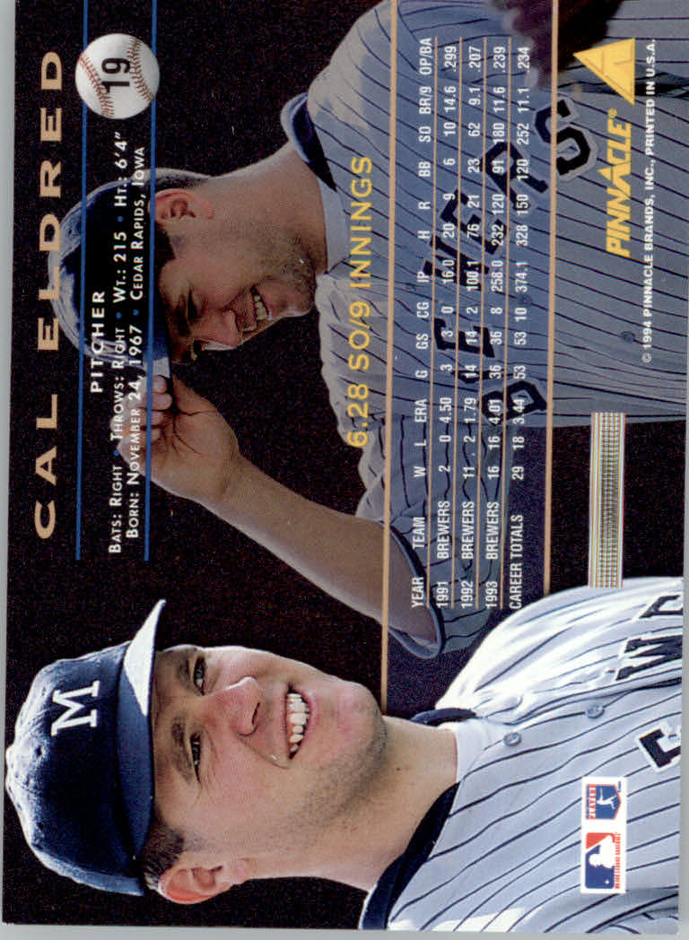 1994 Pinnacle Baseball "Artist's Proofs" Parallel Cards - Picture 3 of 61