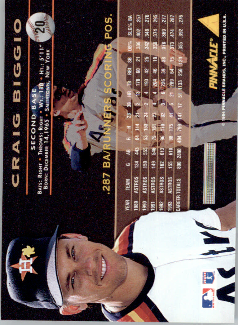 1994 Pinnacle Baseball "Artist's Proofs" Parallel Cards - Picture 5 of 61