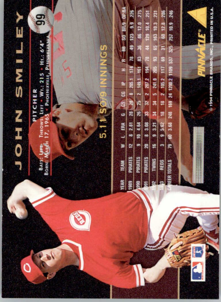 1994 Pinnacle Baseball "Artist's Proofs" Parallel Cards - Picture 13 of 61
