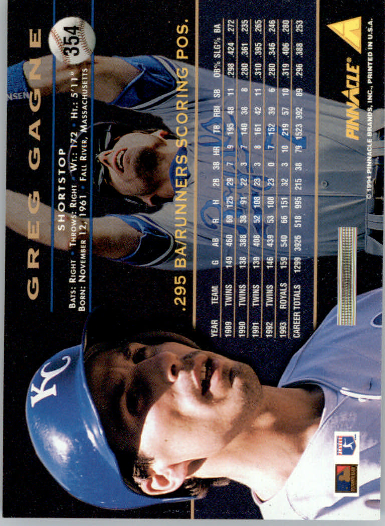 1994 Pinnacle Baseball "Artist's Proofs" Parallel Cards - Picture 37 of 61