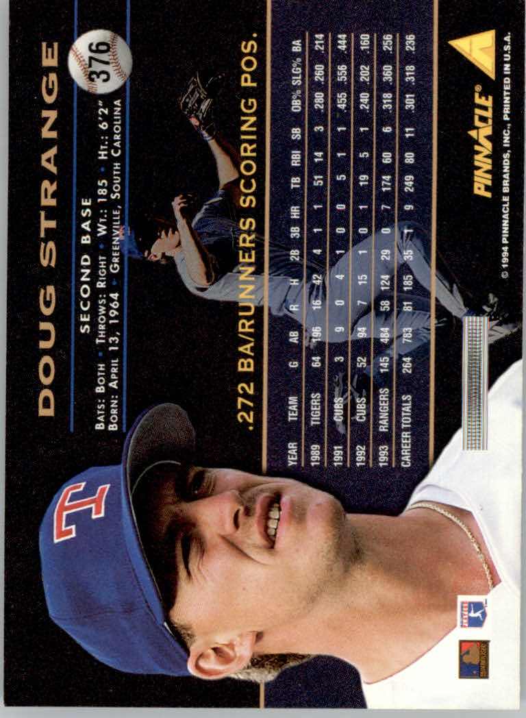 1994 Pinnacle Baseball "Artist's Proofs" Parallel Cards - Picture 39 of 61