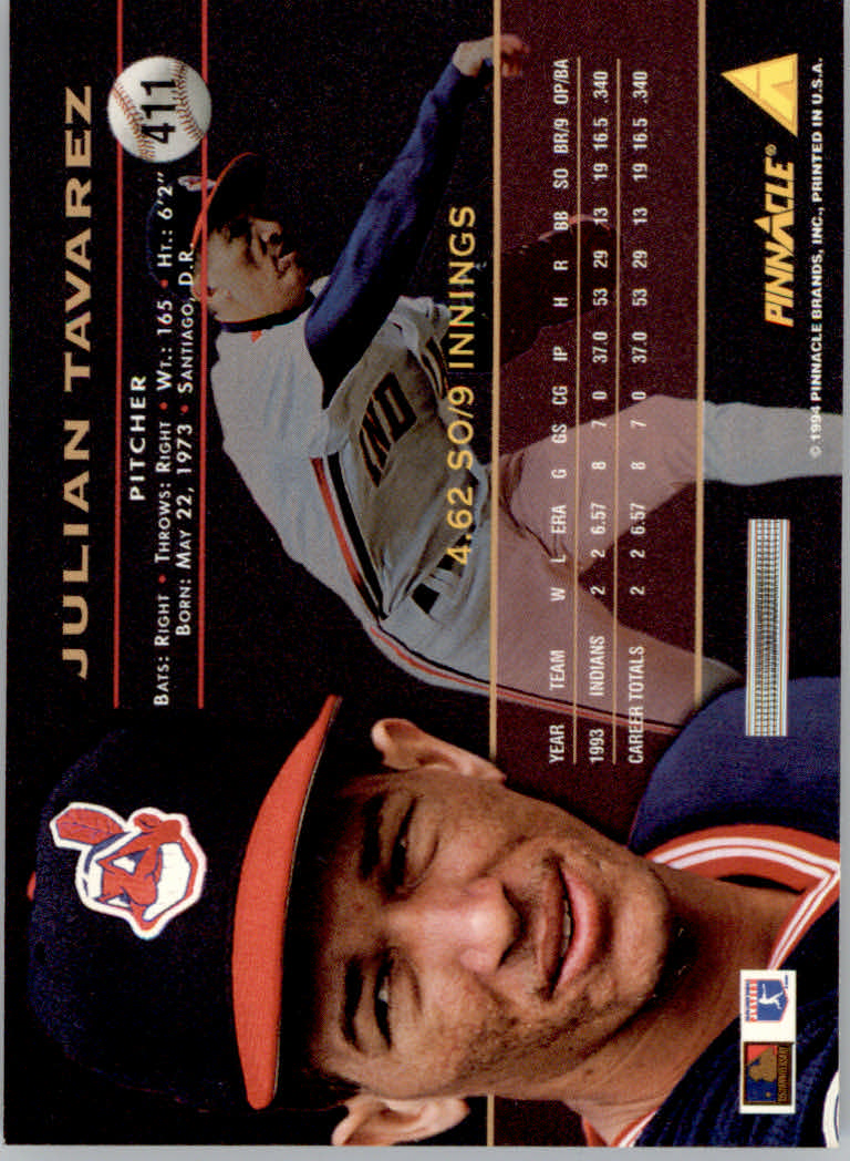 1994 Pinnacle Baseball "Artist's Proofs" Parallel Cards - Picture 49 of 61