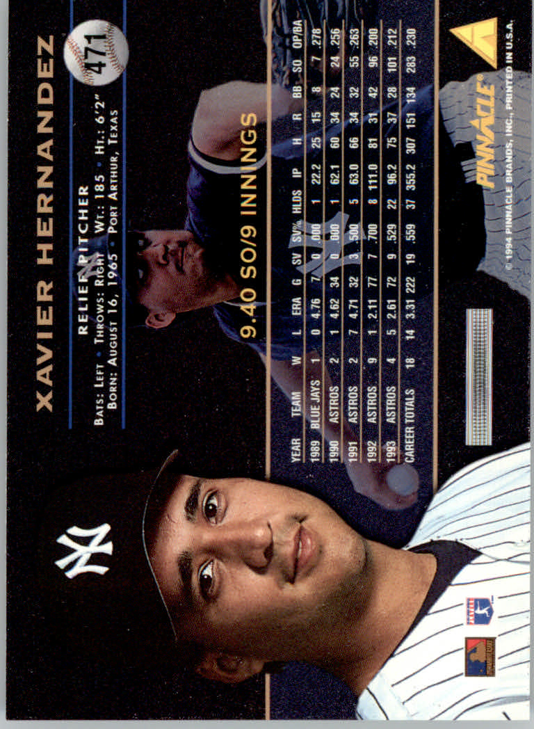 1994 Pinnacle Baseball "Artist's Proofs" Parallel Cards - Picture 53 of 61
