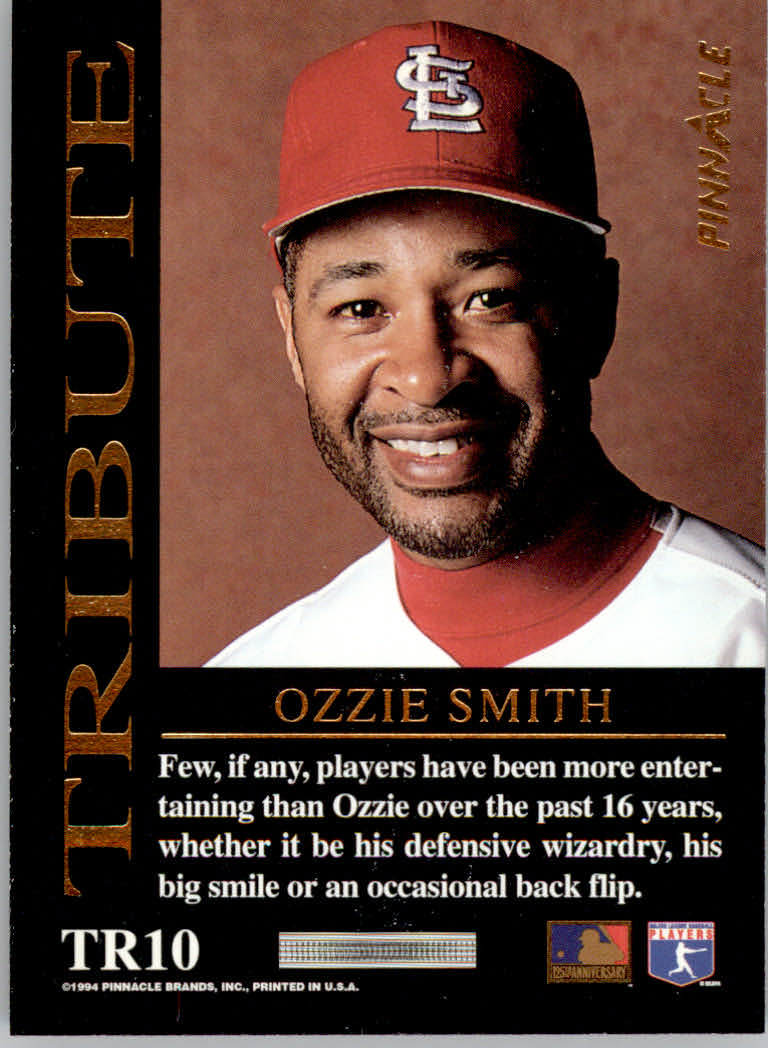 1994 Pinnacle Baseball "Tribute" Einsatzkarten - Bild 13 von 25