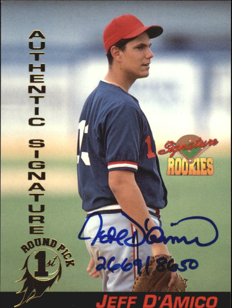 1994 Signature Rookies Signatures #30 Jeff D'Amico