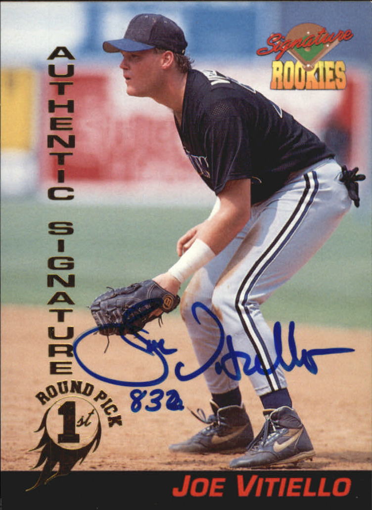1994 Signature Rookies Signatures #50 Joe Vitiello