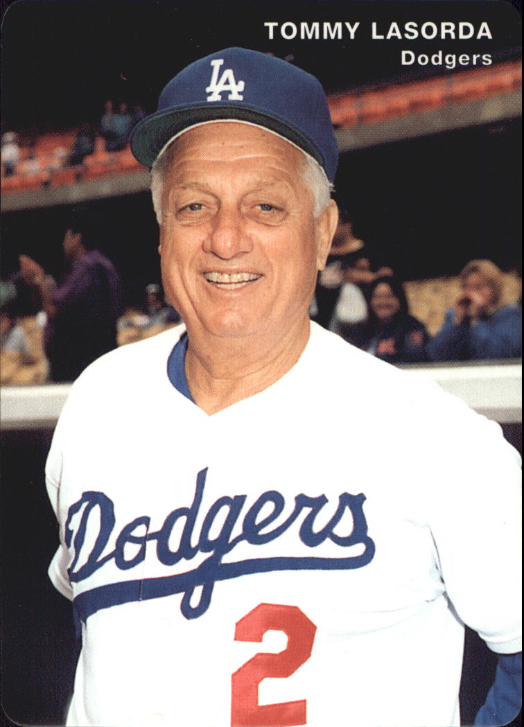 1994 Dodgers Mother's #1 Tommy Lasorda MG - NM-MT