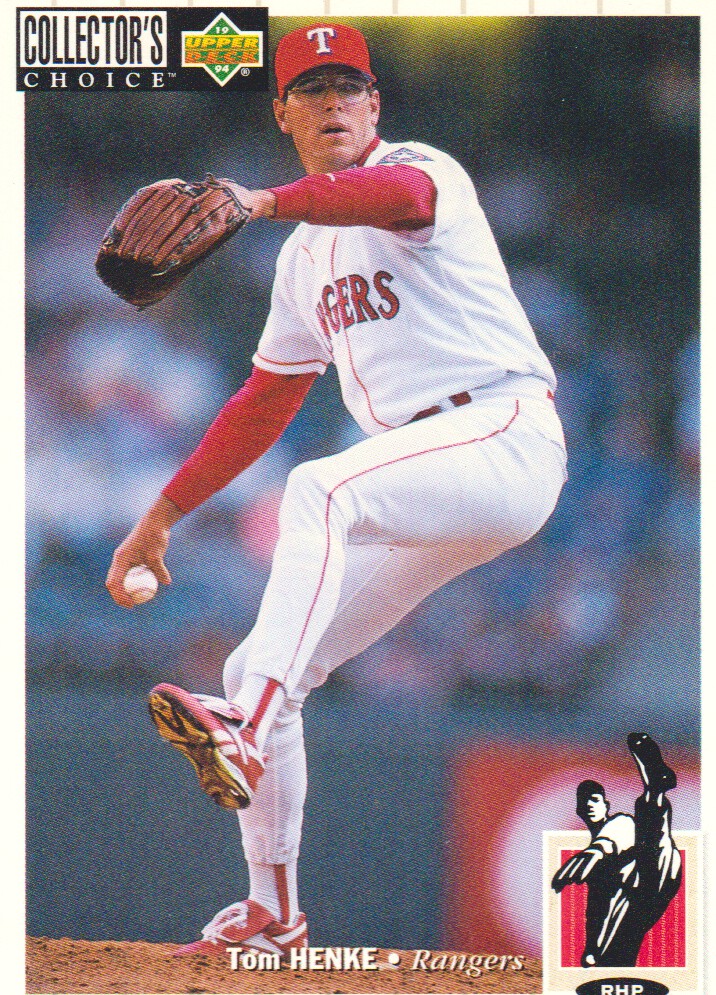1994 Collector's Choice Baseball #628 Tom Henke | eBay