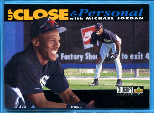 1994 Collector's Choice #635 Michael Jordan UP