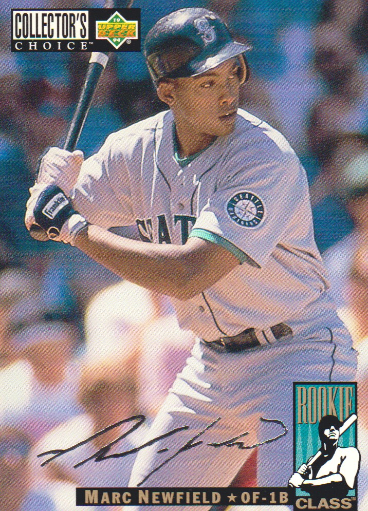 1994 Collector's Choice Silver Signature #14 Marc Newfield