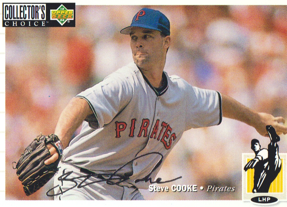 1994 Collector's Choice Silver Signature #83 Steve Cooke
