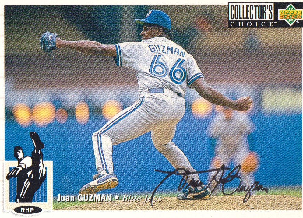1994 Collector's Choice Silver Signature #120 Juan Guzman