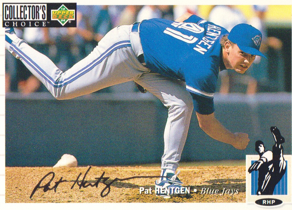 1994 Collector's Choice Silver Signature #133 Pat Hentgen