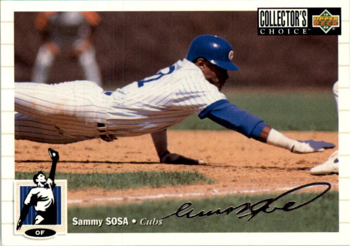 1994 Collector's Choice Silver Signature #263 Sammy Sosa
