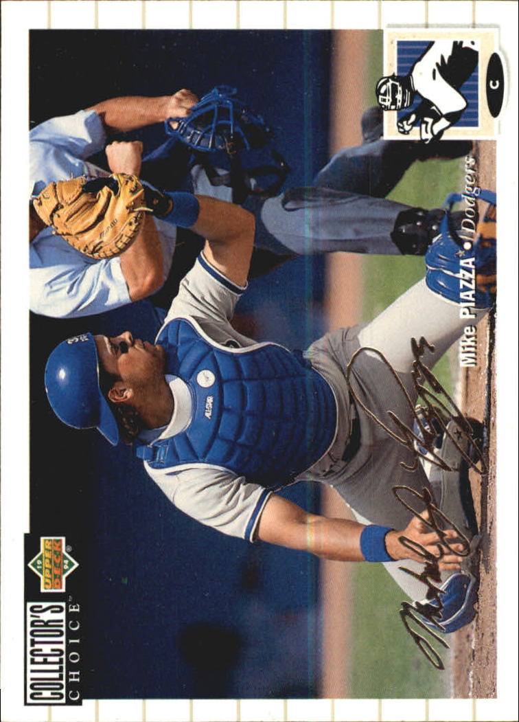 1994 Collector's Choice Silver Signature #400 Mike Piazza - NM-MT