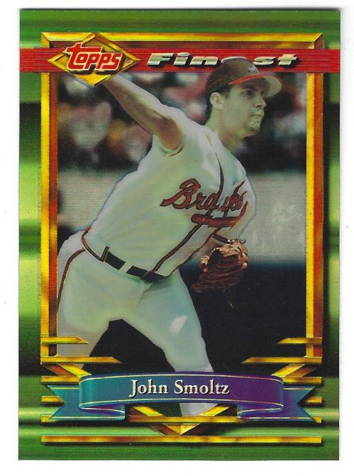 1994 Finest Refractors #100 John Smoltz