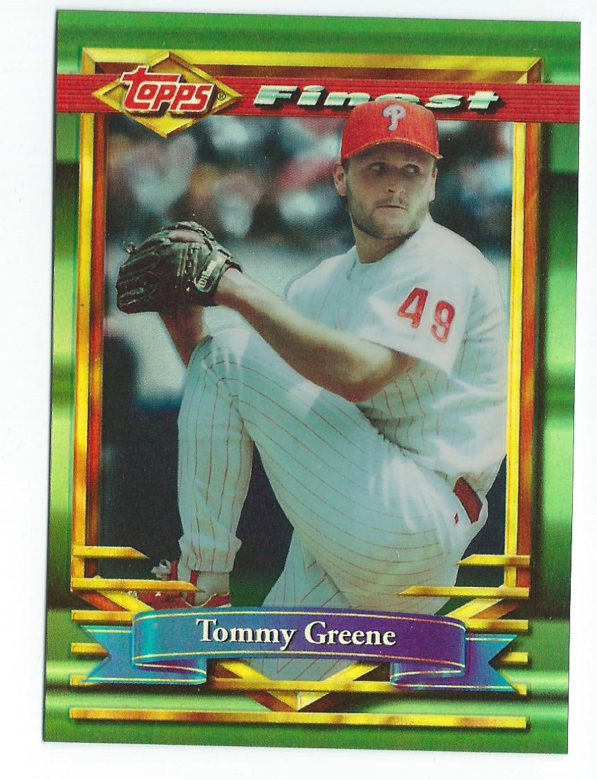 1994 Finest Refractors #152 Tommy Greene