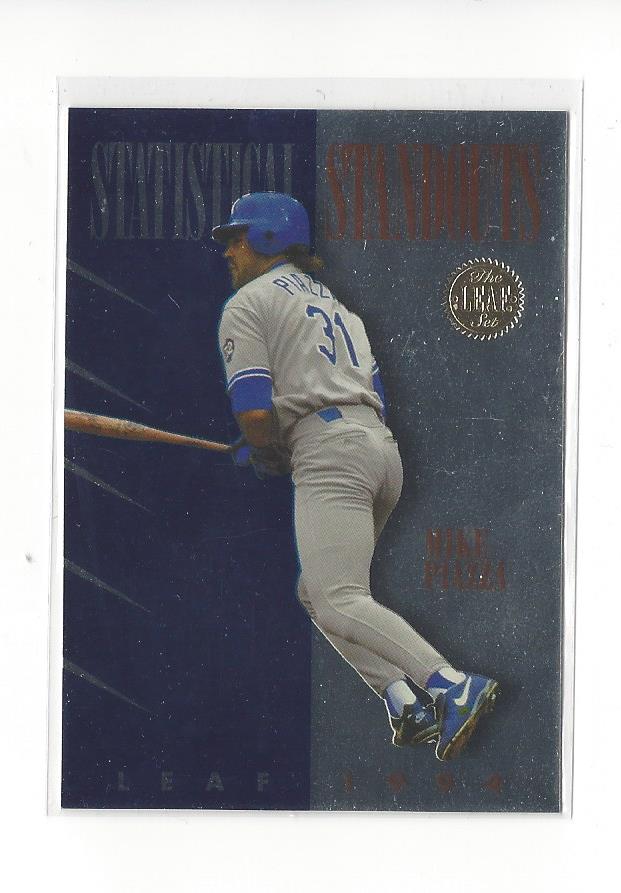 1994 Leaf Statistical Standouts #4 Mike Piazza