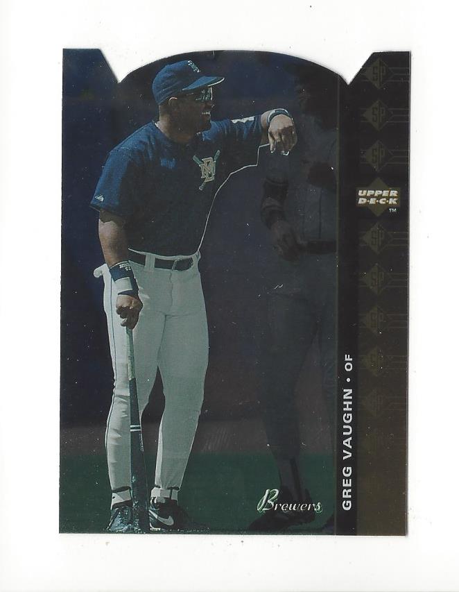 1994 SP Die Cuts #61 Greg Vaughn