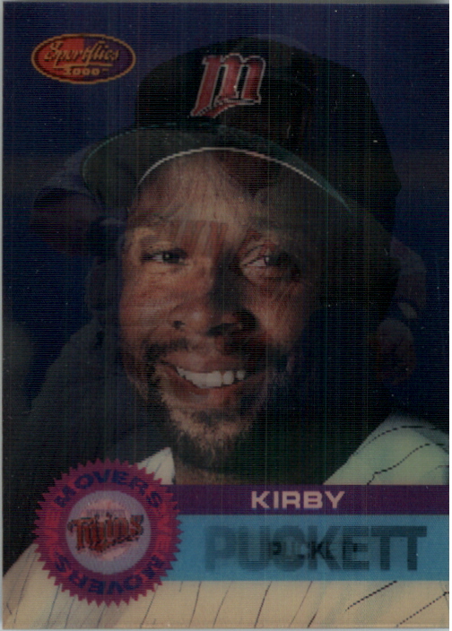 1994 Sportflics Movers #MM4 Kirby Puckett