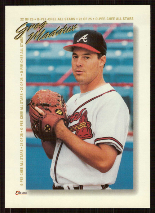 1994 O-Pee-Chee All-Star Redemptions #22 Greg Maddux