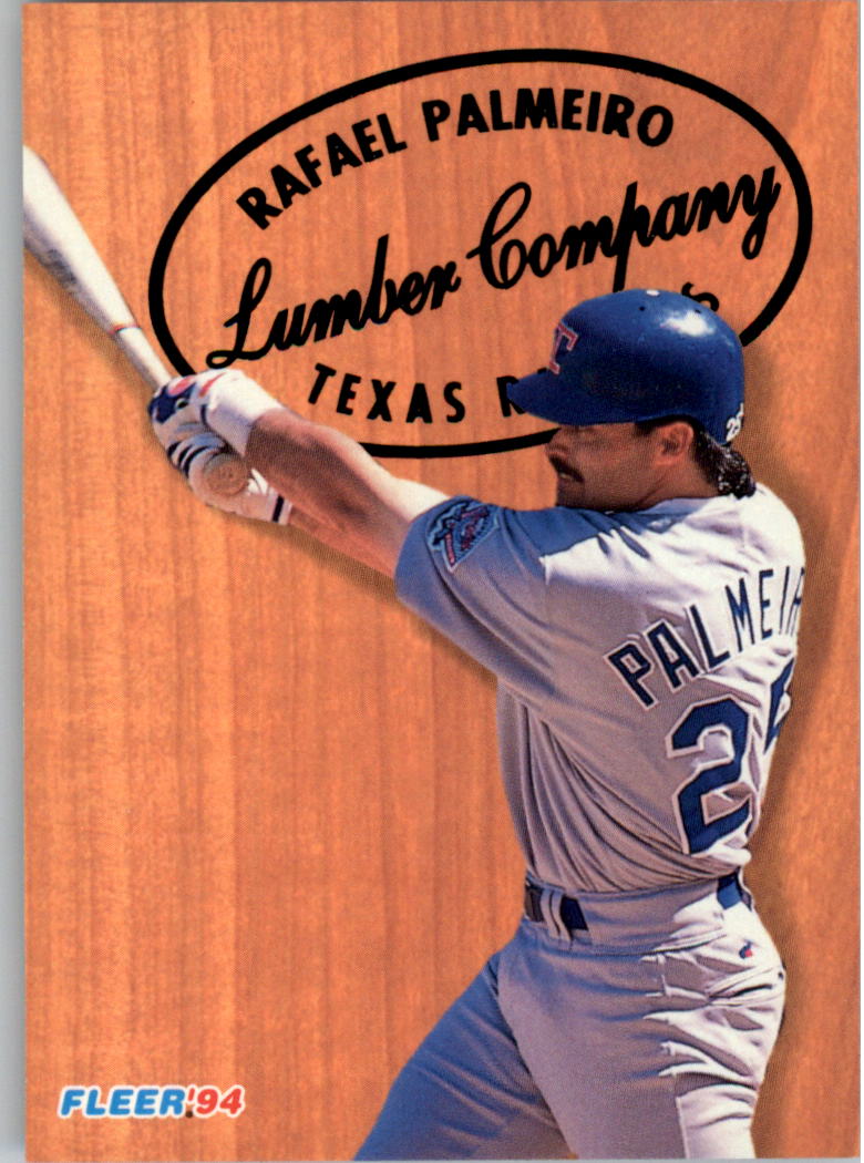 1994 Fleer Lumber Company #8 Rafael Palmeiro