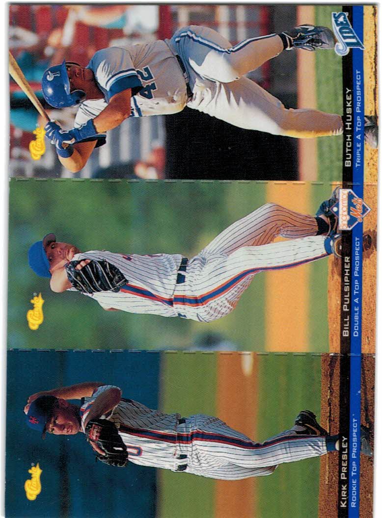 1994 Classic Tri-Cards #T52 Pulsipher/Huskey/Presley