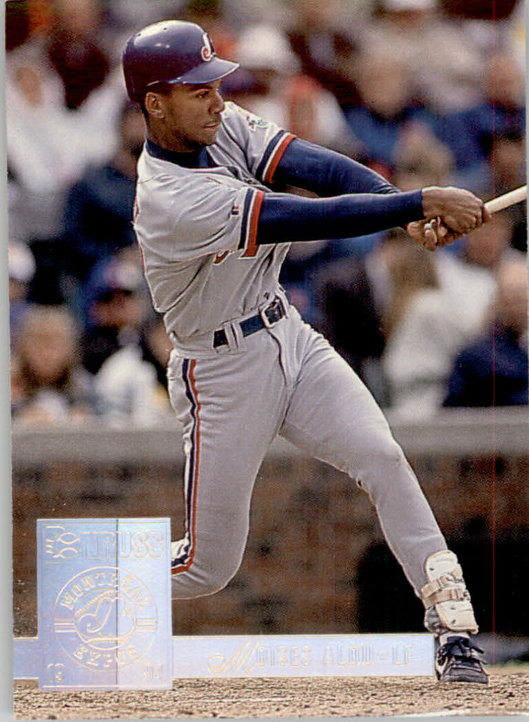 Moises Alou of the Montreal Expos at Dodger Stadium in Los Angeles