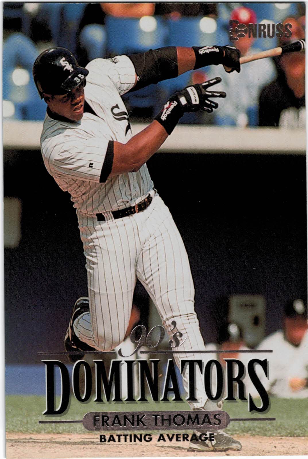 1994 Donruss Dominators Jumbos #B2 Frank Thomas