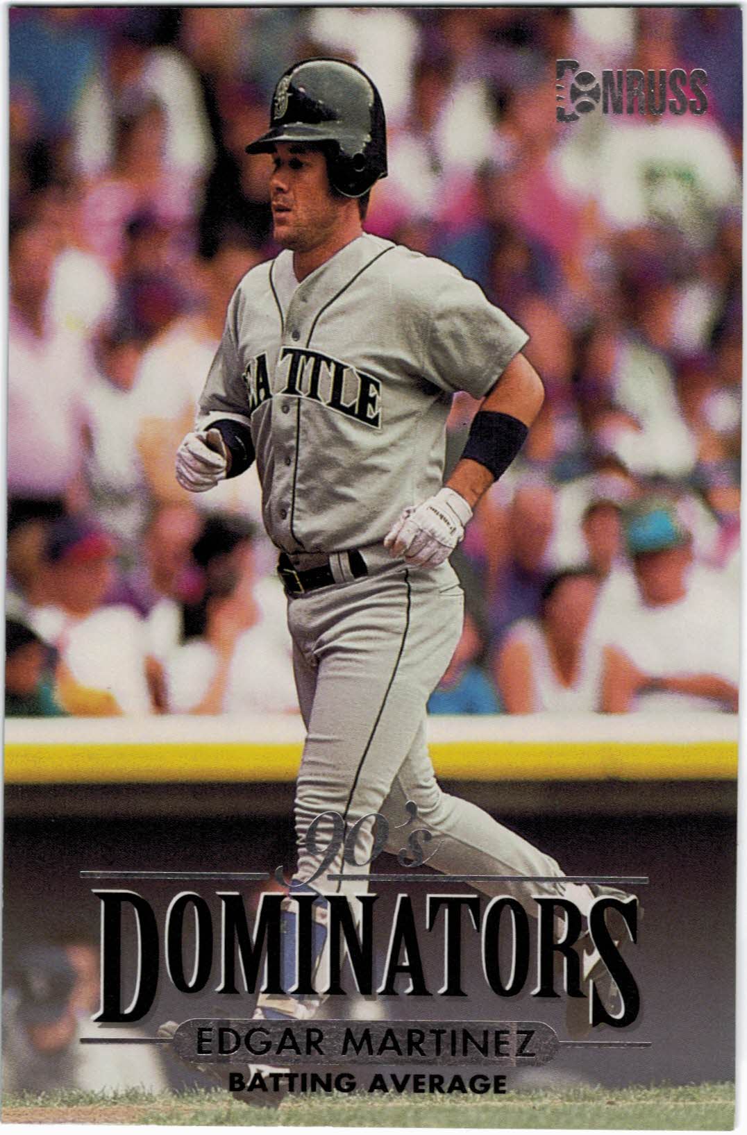 1993 Upper Deck #65 Bret Boone VG Seattle Mariners - Under the