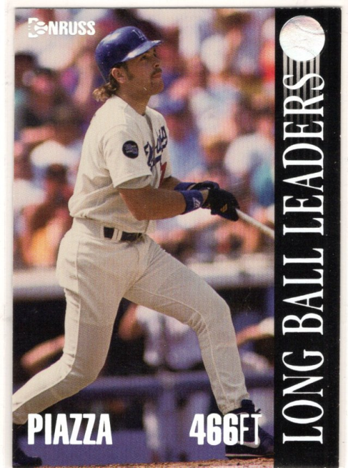 1994 Donruss Long Ball Leaders #7 Mike Piazza