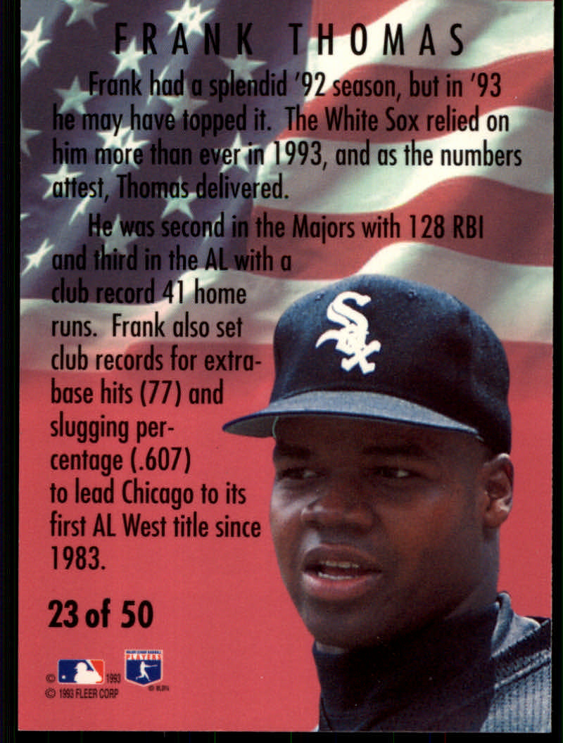 1994 Fleer Baseball "All-Stars" Insert Cards - Picture 30 of 75