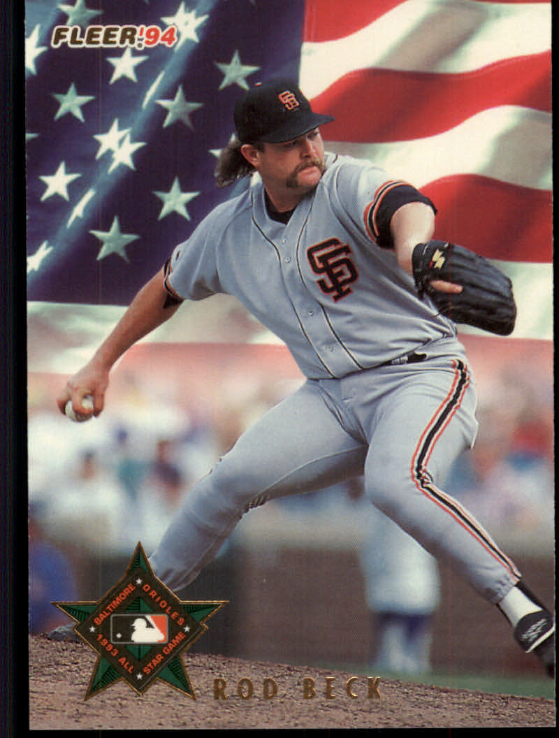 1994 Fleer Baseball "All-Stars" Insert Cards - Picture 37 of 75