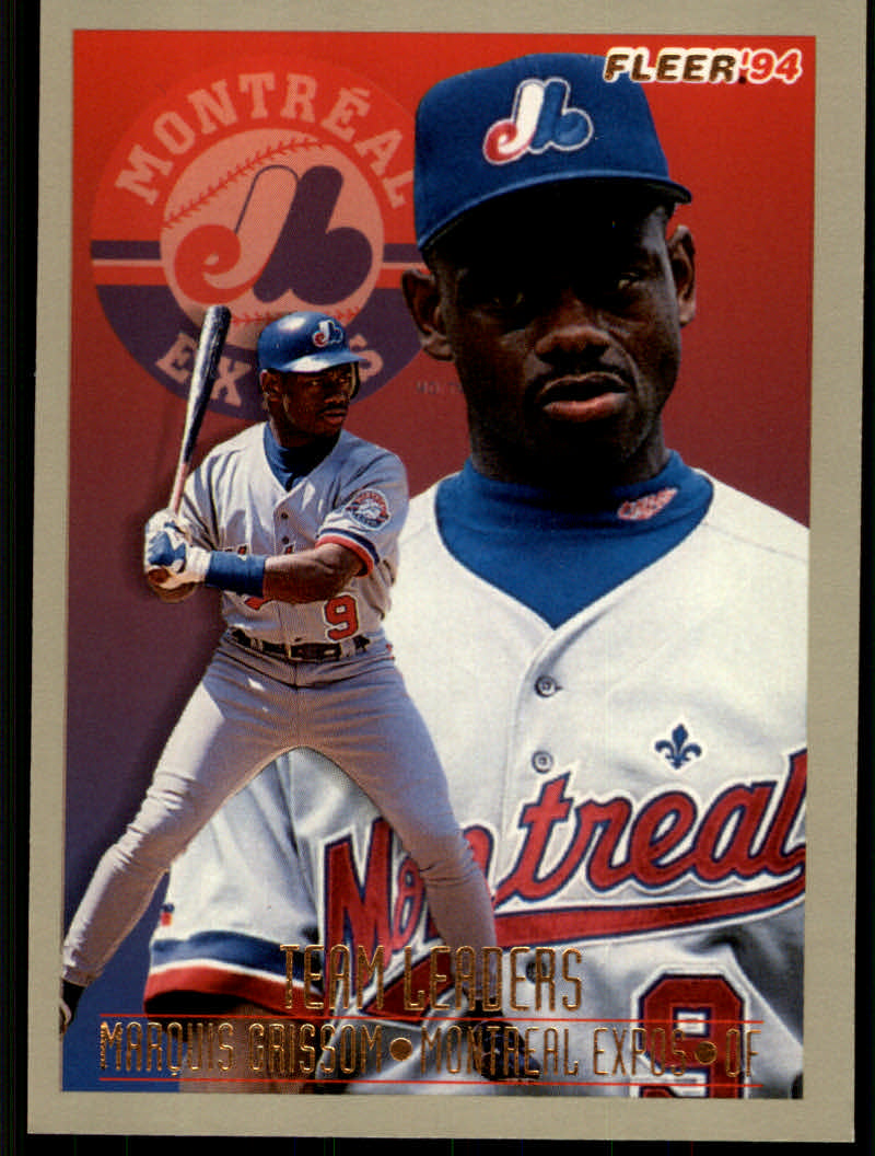 1994 Fleer Baseball "Team Leaders" Insert Cards - Picture 38 of 48