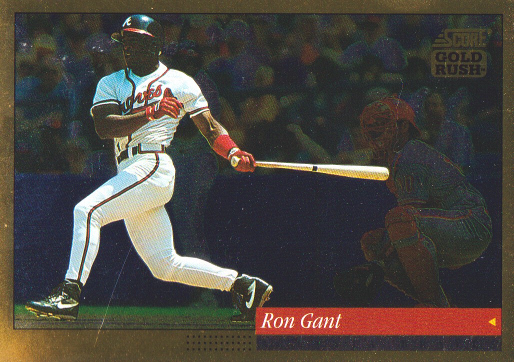 1994 Score Gold Rush #332 Ron Gant
