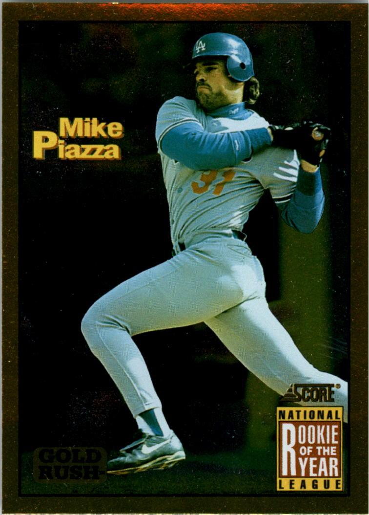 1994 Score Gold Rush #636 Mike Piazza ROY
